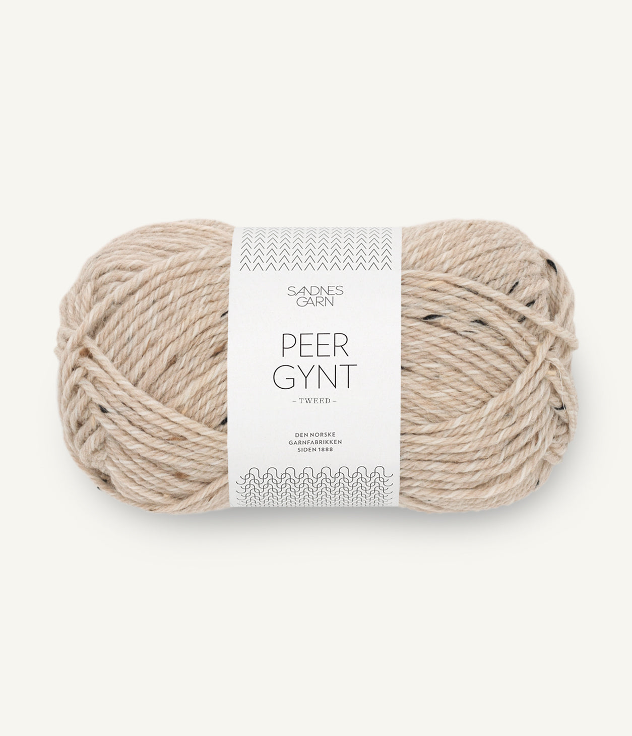 Sandnes Peer Gynt 2730 Beigemeleret Natur Tweed