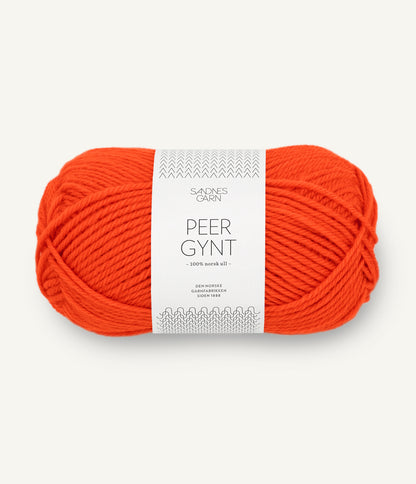 Sandnes Peer Gynt 3819 Spicy Orange