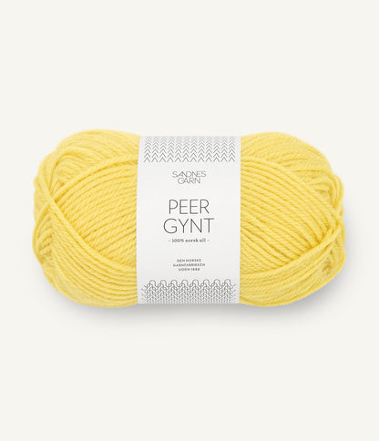 Sandnes Peer Gynt 9004 Lemon