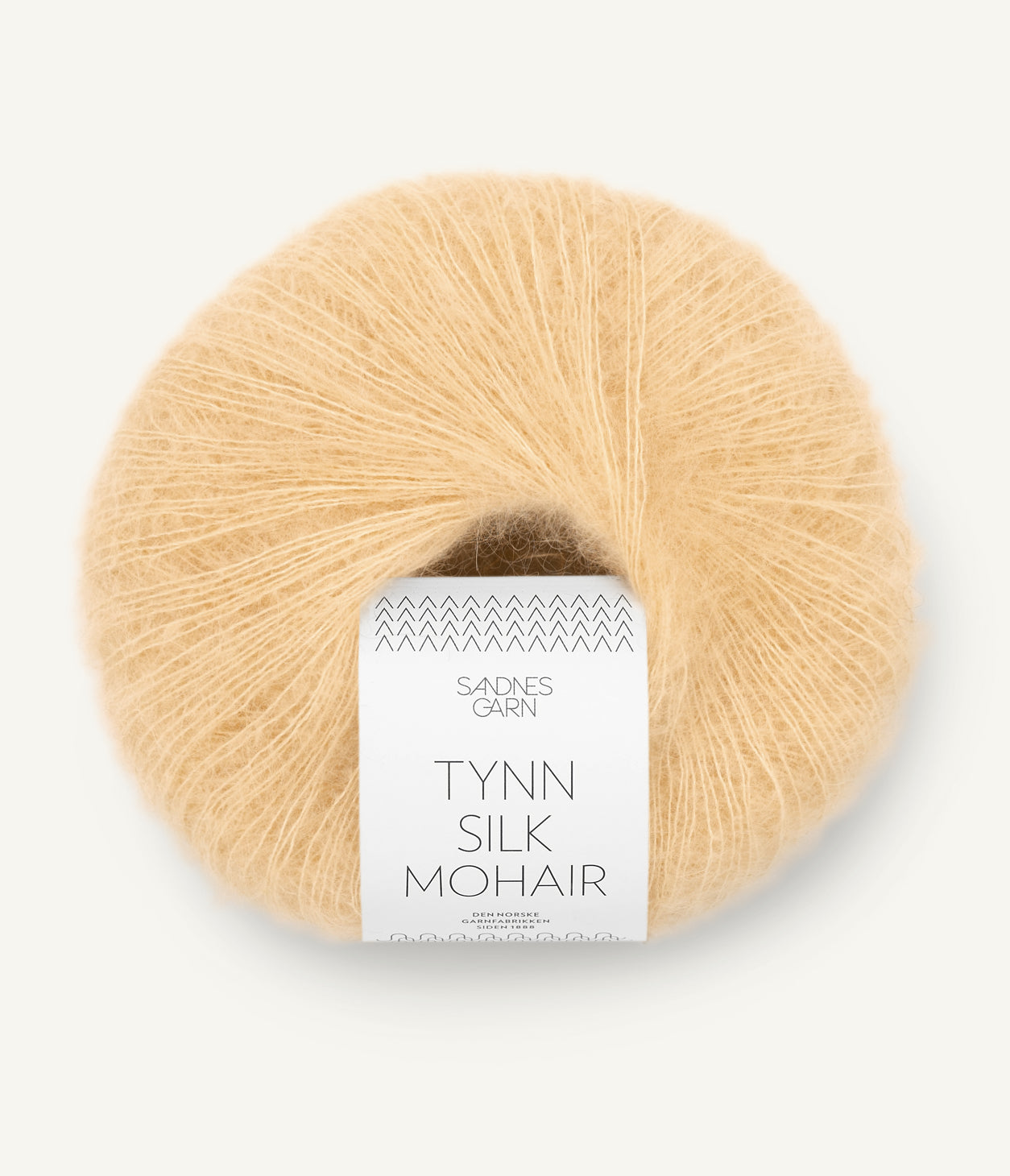 Sandnes Tynn Silk Mohair 2122 Gul Månesten