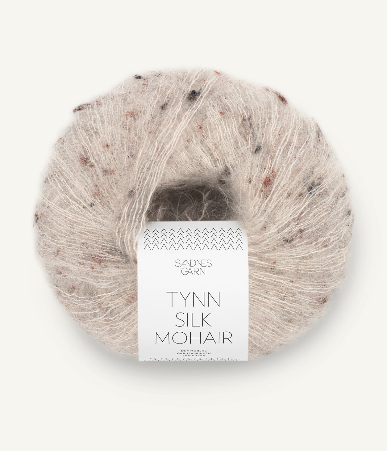 Sandnes Tynn Silk Mohair 2600 Greige Tweed