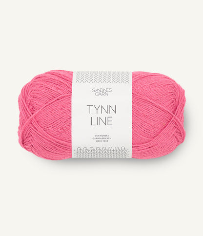 Sandnes Tynn Line 4315 Bubblegum Pink