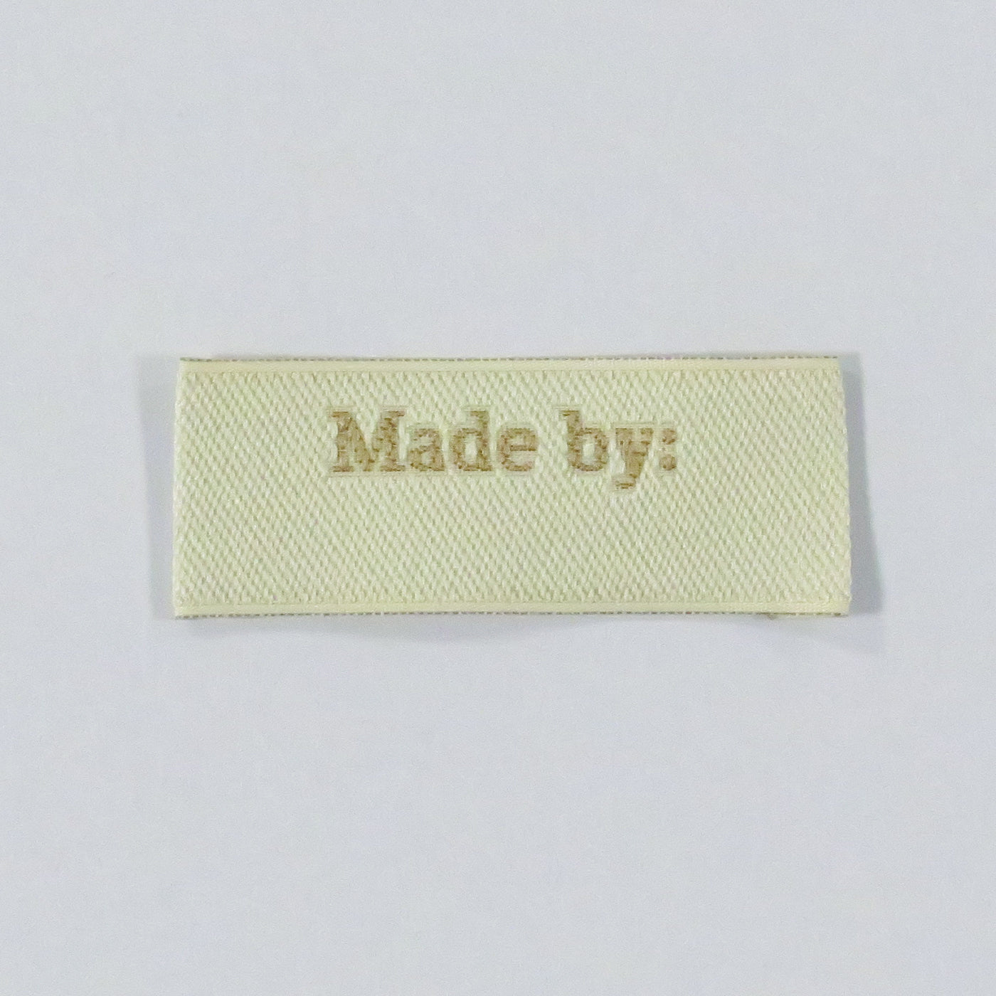 Label Made By: