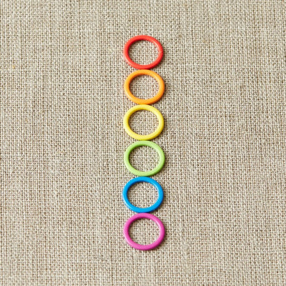 Colored Ring Stitch Marker, Large
